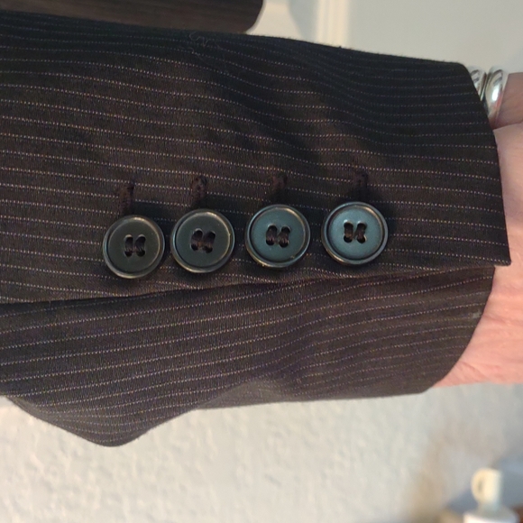 Pristine New York & Company black pinstriped blazer/jacket size 4! - Picture 4 of 6